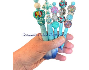 Custom Made Bling Makeup Brush Set