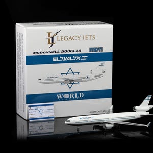 Legacy Jets McDonnell Douglas MD-11 (Leased From World Airways) N278WA 1:200 Scale Diecast Model