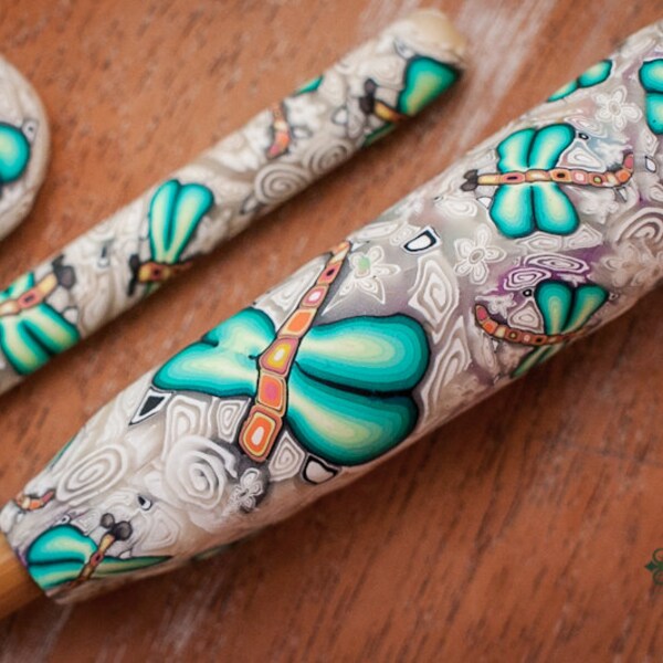 Rettungsringe für Ästhetik und Ergonomie-Clay häkeln ~ Libelle