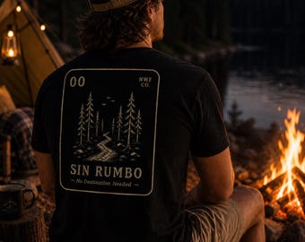 No Destination Needed minimalist trail tee | T-Shirt