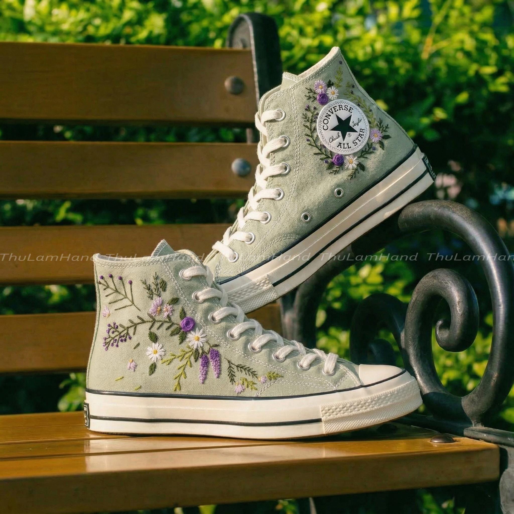 Green Day Converse - Etsy Canada display picture 1