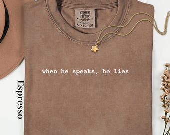 T-shirt de déclaration politique de gauche : vêtements pour militants