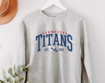 titans crew neck sweatshirt