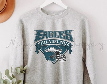 philadelphia eagles retro sweatshirt