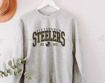 steelers crewneck sweatshirt