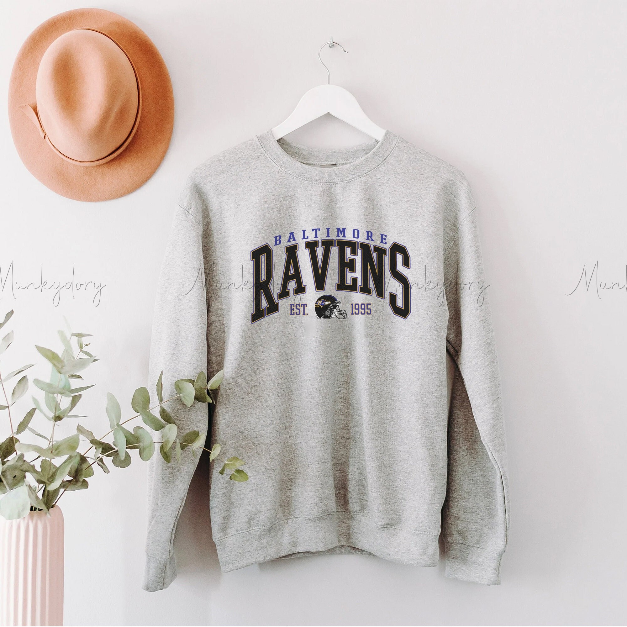 ravens vintage sweatshirt