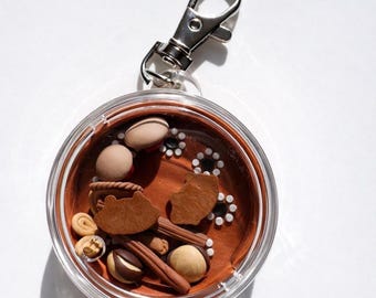 Mini Pan Dulce Shaker | Mexican Bread Charm | Concha & Pastry Miniature