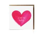 You Are My Favorite / Valentines Card / Valentine / You Are My Favorite Greeting Card / Funny Card / Pink / Heart