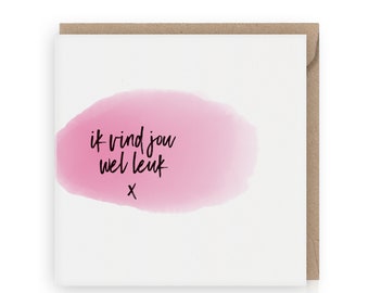 I like you, Love Cards for him, Valentines Card, boyfriend, girlfriend, funny valentines, for her, valentines husband, valentines wife, BFF