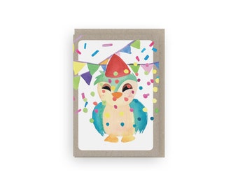 happy birthday xl greeting card for kids