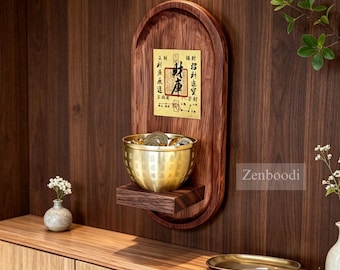 Ciotola della ricchezza Feng Shui, porta monete della prosperità, decorazione per attirare denaro all'ingresso / Zenboodi