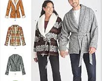 Burda 9692 Sewing Pattern Women's Coat Pattern UNCUT Chest Size 30 - 52 Jacket Pattern Burda Sewing Factory Folded Vest Pattern