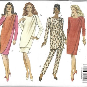 Butterick 6471 Sewing Pattern Women Pants Pattern Skirt Pattern Top Pattern Dress Pattern UNCUT 90&#39;s Sewing Pattern Vintage Size 6 - 10