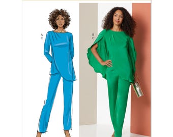 Butterick 7009 裁縫パターン レディース トップスパターン パンツ