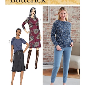 Butterick 6859 Sewing Pattern Women Dress Pattern Pants Pattern Top Pattern Skirt Pattern UNCUT Size 16 - 26 Butterick Pattern