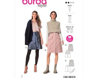 Simplicity New Look 6346 Cartamodello per gonne Facili da Donna, in Tre Lunghezze, Taglia A, Multicolore, A (8 10 12 14 16 18 20