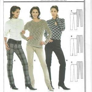 Burda 8284 Sewing Pattern Women Pants Pattern UNCUT Factory Folded Size 8 - 20 Easy Pattern Sewing Project Vintage Sewing Pattern Plus Size
