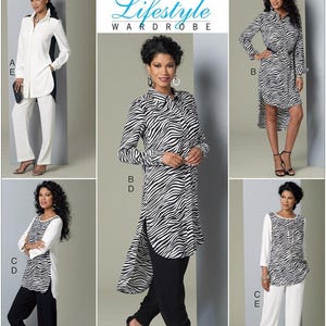 Butterick 6294 Sewing Pattern Women Shirt Pattern Pants Pattern UNCUT Size 16 - 24 Plus Size Pattern Dress Pattern Butterick Pattern
