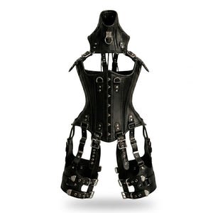 Black Leather Corset Harness - Etsy display picture 1