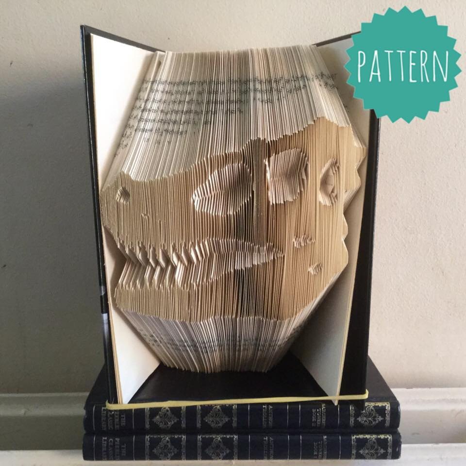 Sculpture Folded Book Art Dinosaur Art Objects etna.com.pe