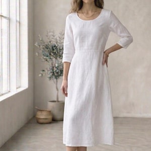 wrinkle free linen dresses Wrinkle Free Dress L