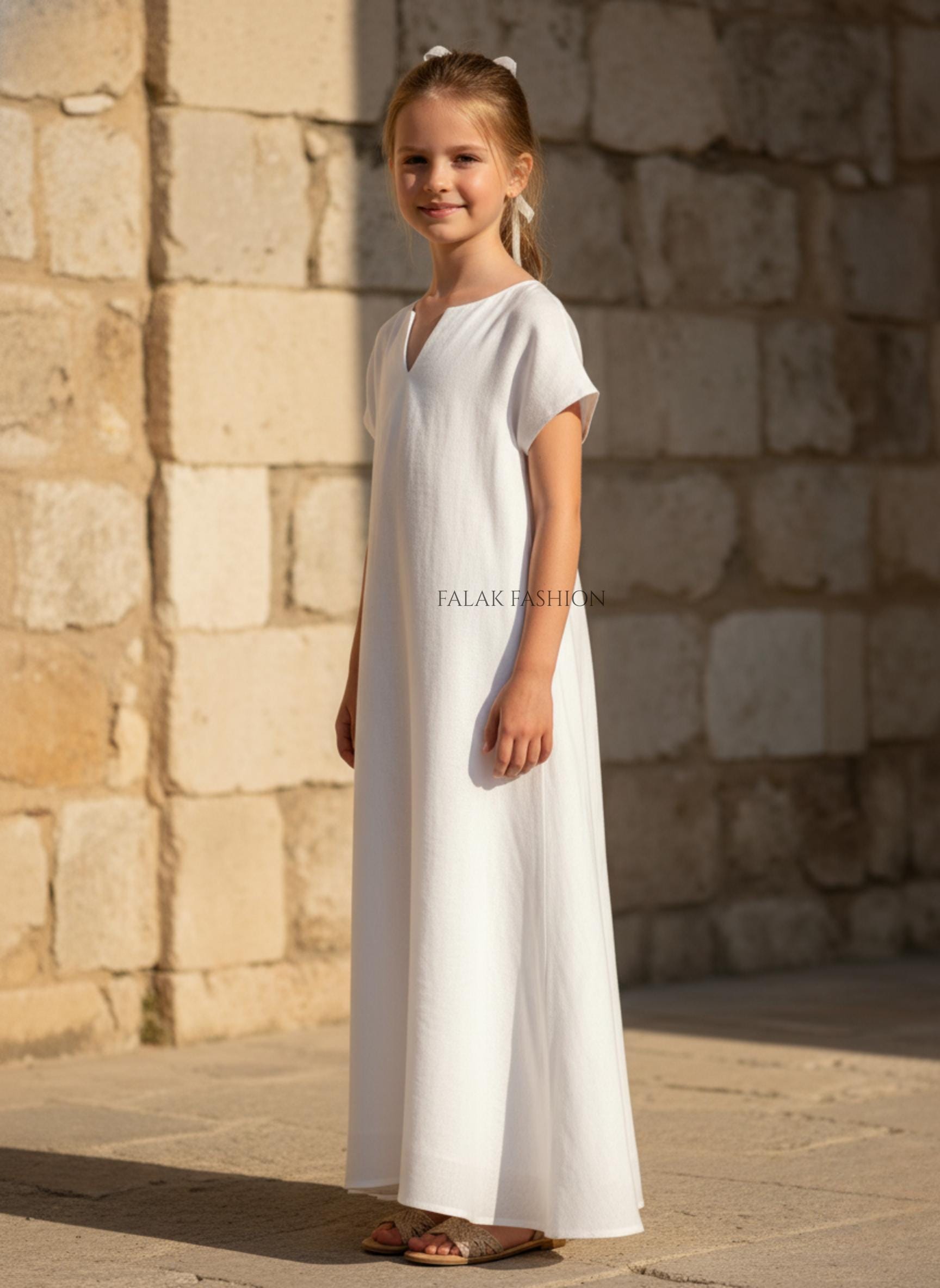 Little Girl Boho Maxi Dress - Etsy