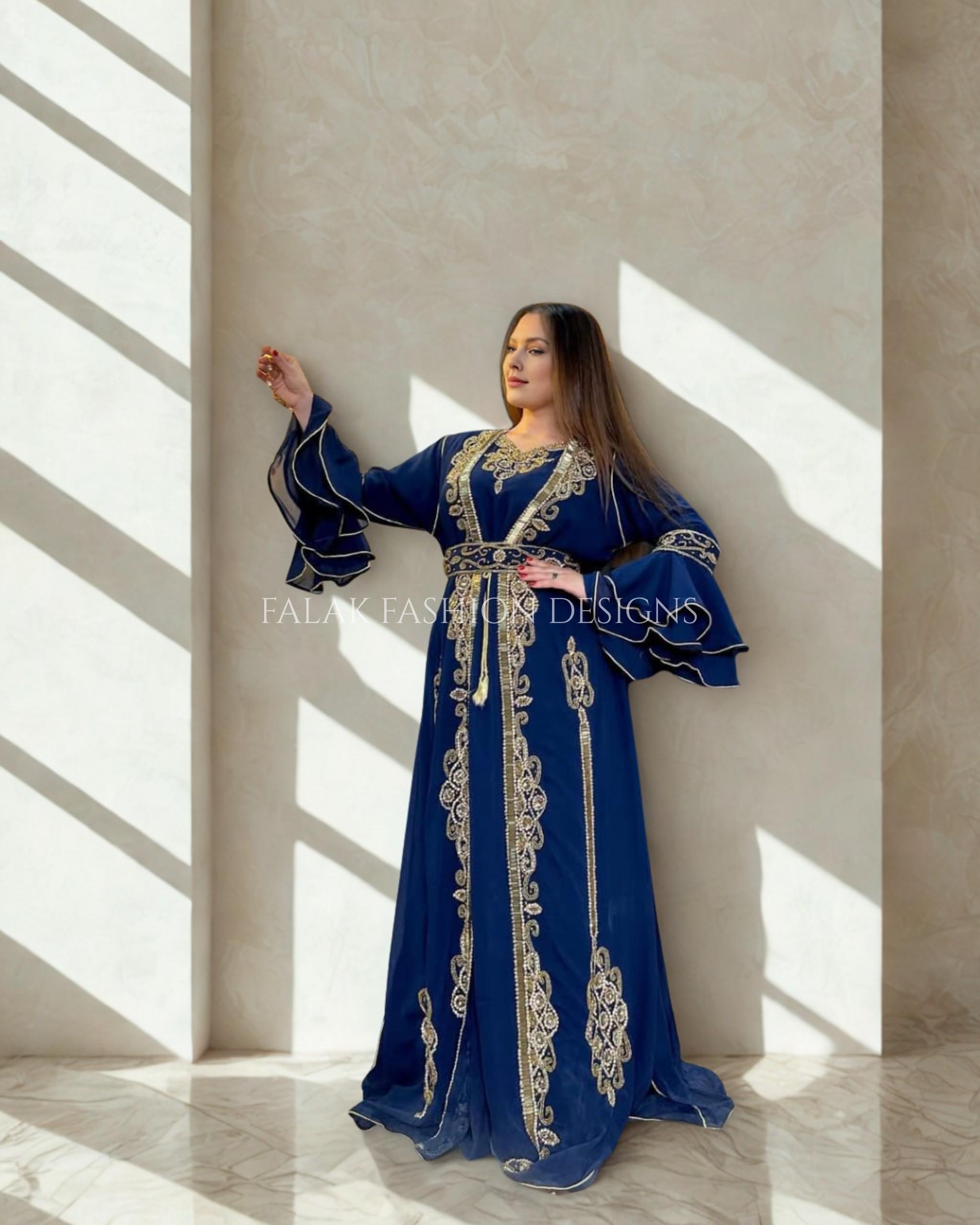 Kaftan Dubai City Robe Orientale Arab Party Dress