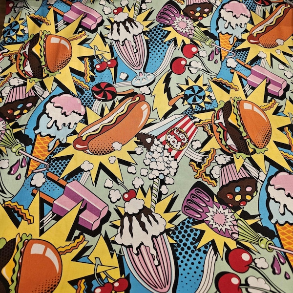 Rare / OOP Alexander Henry Midnight Snack 2008