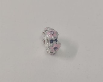 pandora rosa magnolienblüte spacer charm s925 ale -