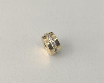 pandora shine charm clip glänzender weg s925 ale