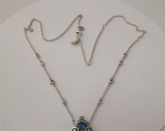 new pandora s925 silber kürbis schlüsselbein kette 45 cm