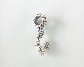 pandora silber charm buddy rooste baumeln