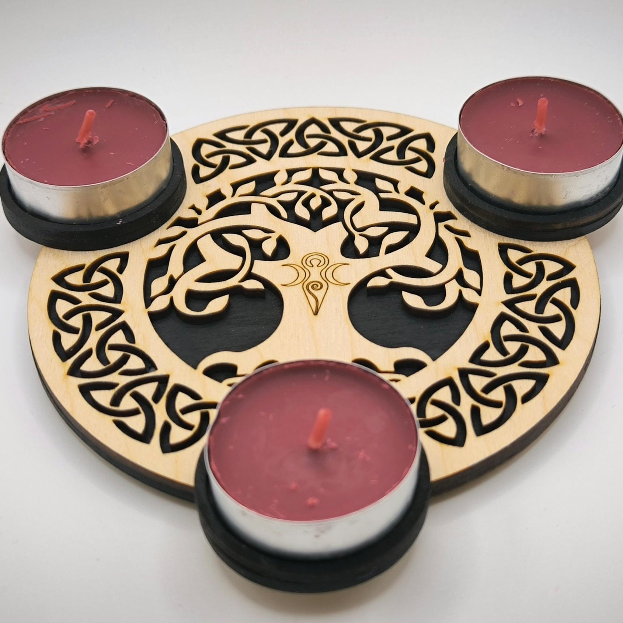 Serene - Portacandela In Terracotta Grigio Cemento Naturale 12x12x16 Cm Serene M23041958