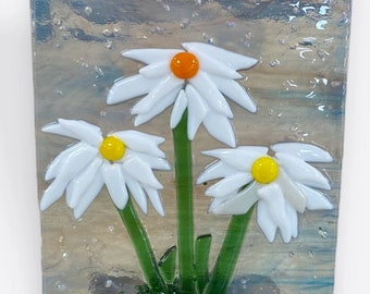 Fused Glass Daisy (PLG280)