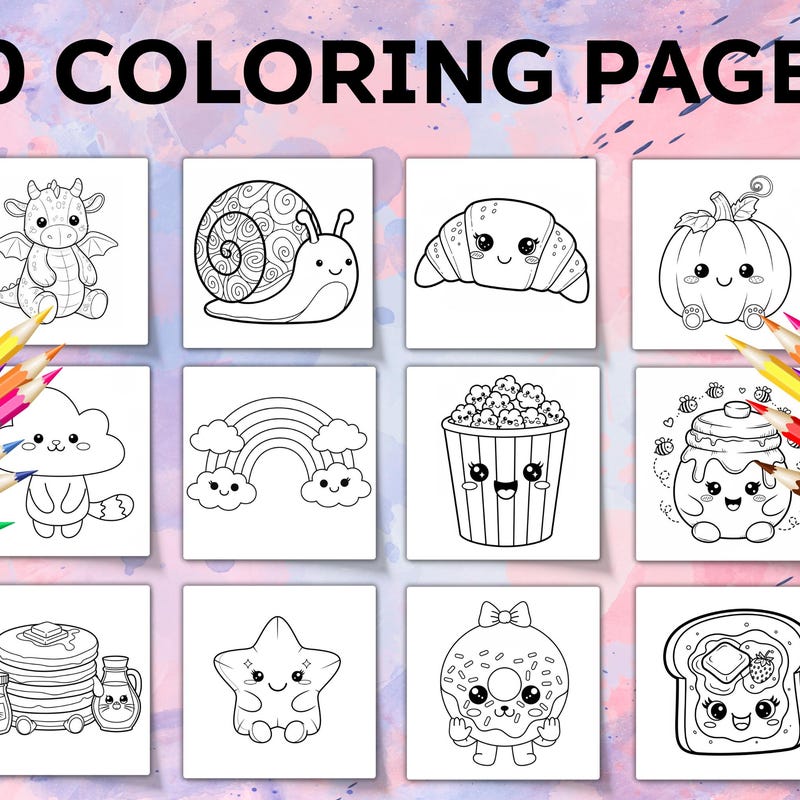 Coloring Pages Jellycat - Etsy UK
