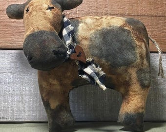 Patrón de vaca moteada primitiva / Relleno de cuenco de vaca primitiva