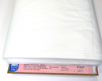 Pellon P44F Sold by the Yard Lightweight Fusible Interfacing ultra lightweight interfacing for light to medium-weight fabric Made in the USA