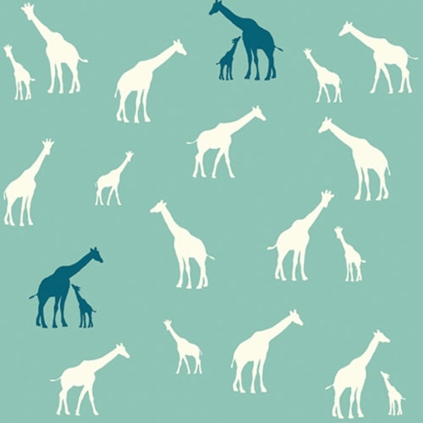 SALE Giraffe Fam Pool Serengeti JayCyn Birch Organic Fabrics Wildlife Outdoors Family All Natural