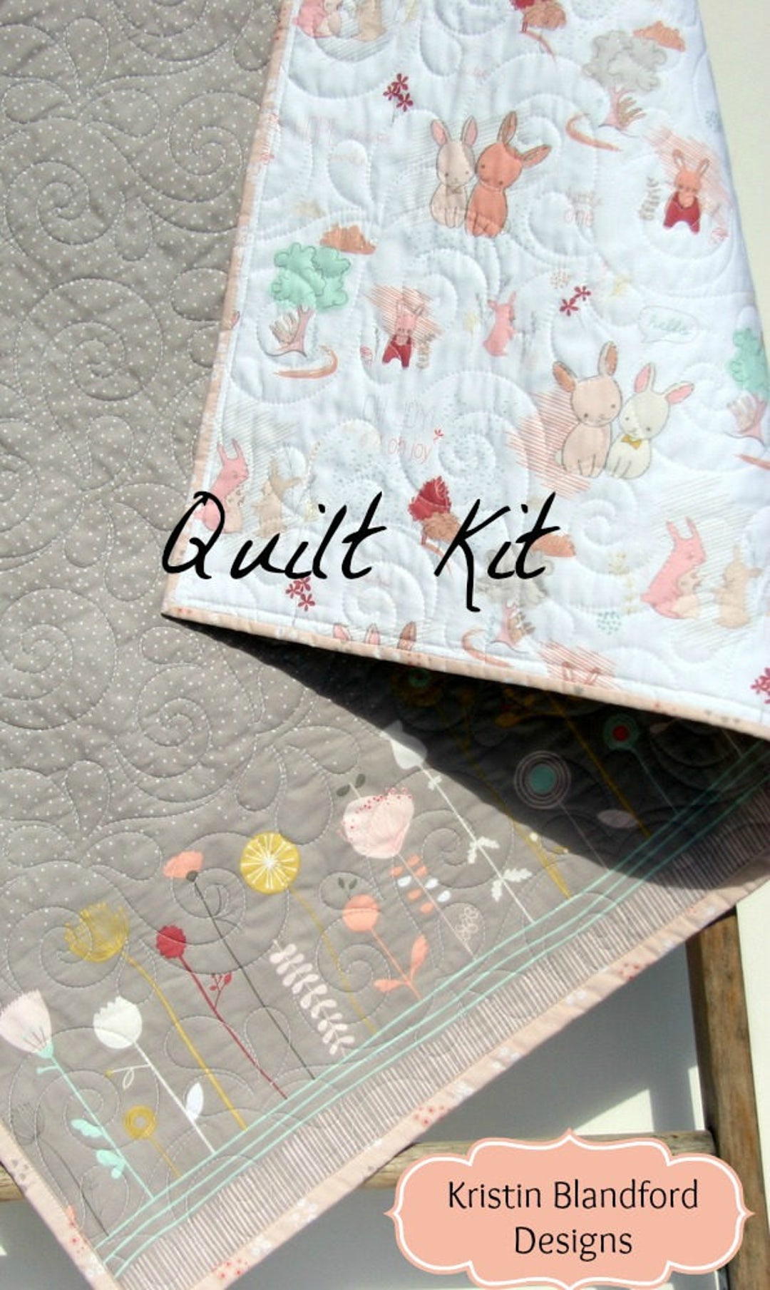 Cheater Panel The Littlest Quilt Kit, Wholecloth Cheater Panel, Blanket, Baby Project ...