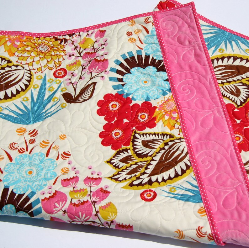 Whole Cloth Quilt Kit Minky Baby Cheater Panel Simple Quick Etsy