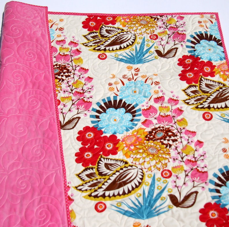 Whole Cloth Quilt Kit Minky Baby Cheater Panel Simple Quick - Etsy