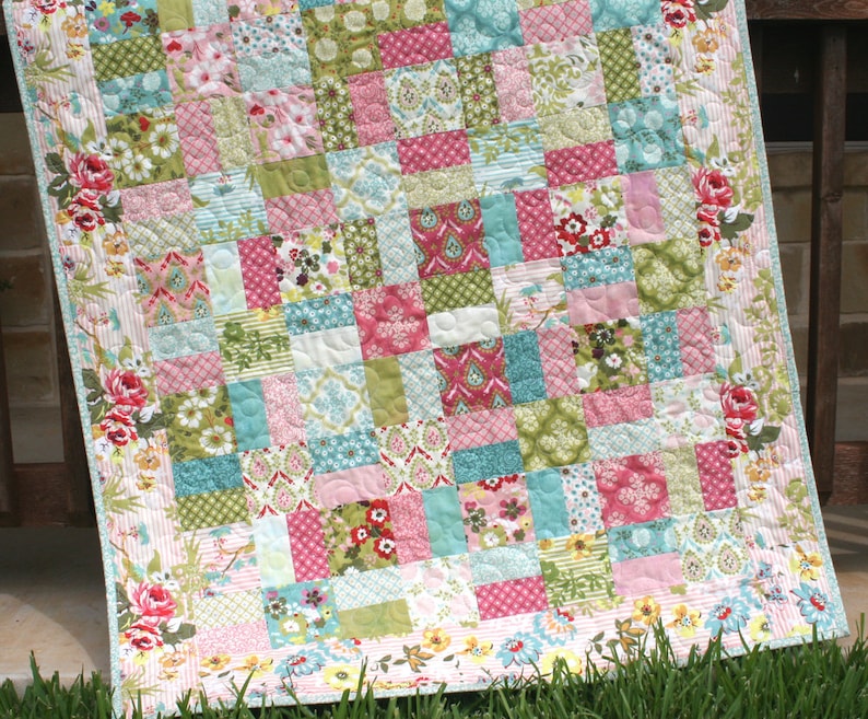 Layer Cake Quilt Pattern Shabby Chic Charm Pack Moda ...