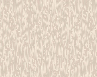 Hello Bear Collection Wildwood Birch Art Gallery Fabrics By Bonnie Christine Wood Print Ivory Beige Cream Quilting Sewing Crafts