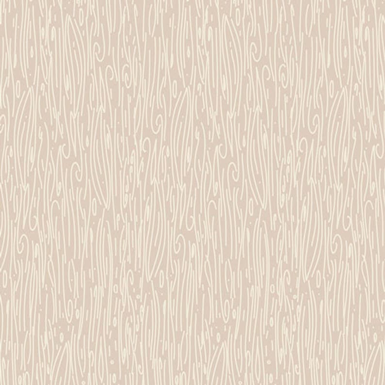 May include: A seamless pattern with a light brown background and a white abstract design of lines and swirls.