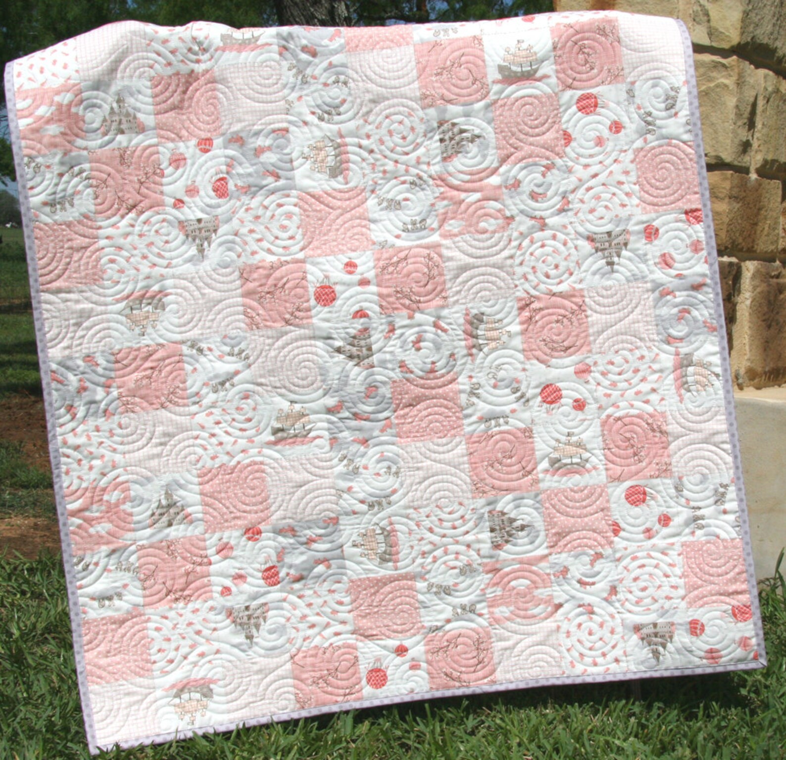 Storybook Quilt Kit Baby Girl Blanket Moda by Kate and Etsy