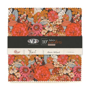 Kismet 10 inch Squares Art Gallery Fabrics Wonders by Sharon Holland Precuts Layer Cake Fall Autumn Fabric Bundle 42 Ten Inch Squares