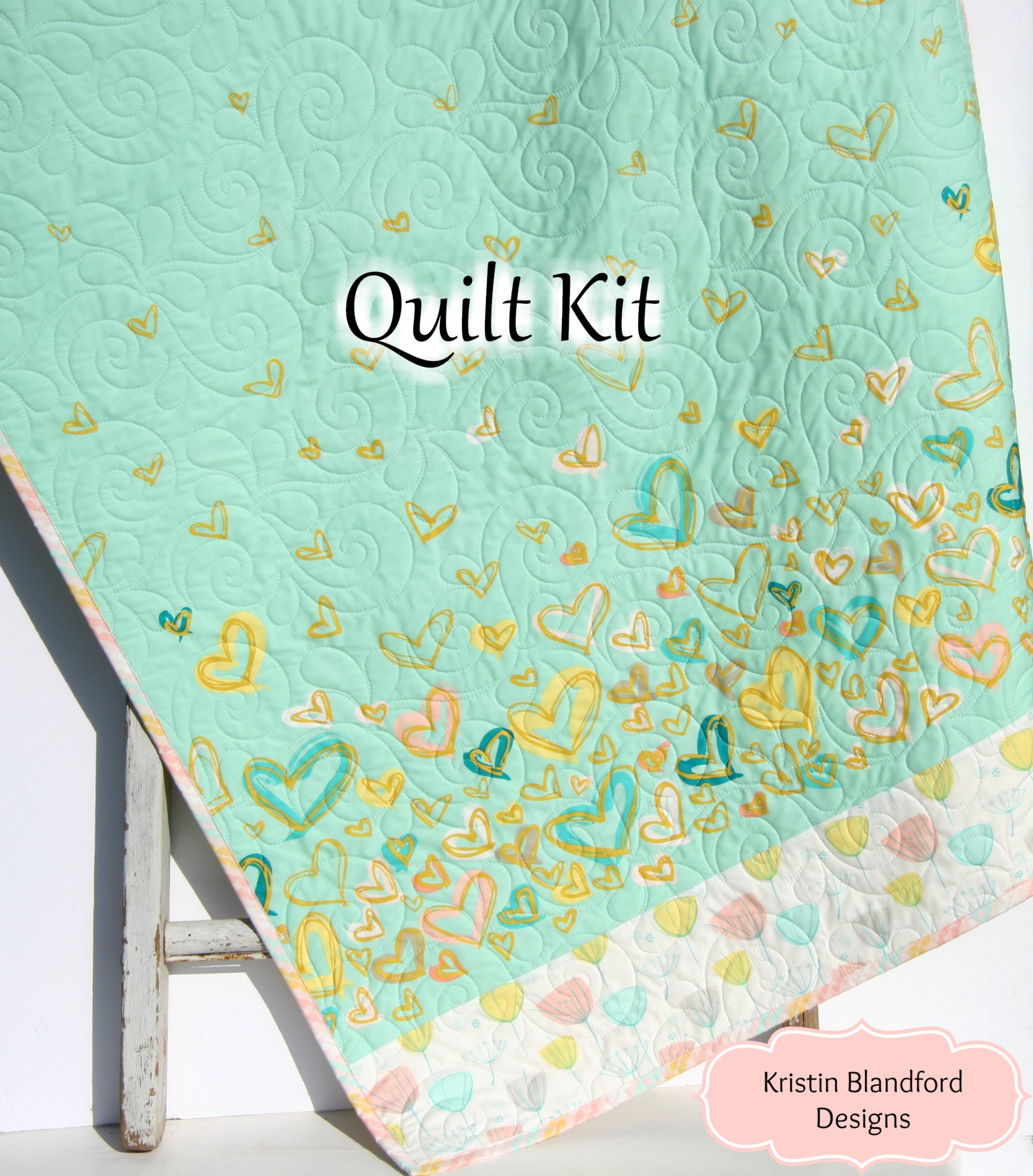 Whole Cloth Quilt Kit/ DIY Baby Quilt/Quilt Kit for Baby/Premium Quilting  Weight Fabric/Art Gallery Fabrics/Sir Wooly