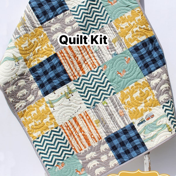 Wilderness Quilt Kit - Etsy