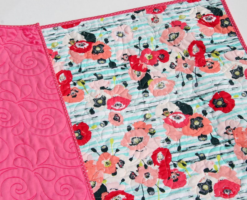 Minky Quilt Kit Whole Cloth Baby Cheater Panel Simple Quick Etsy