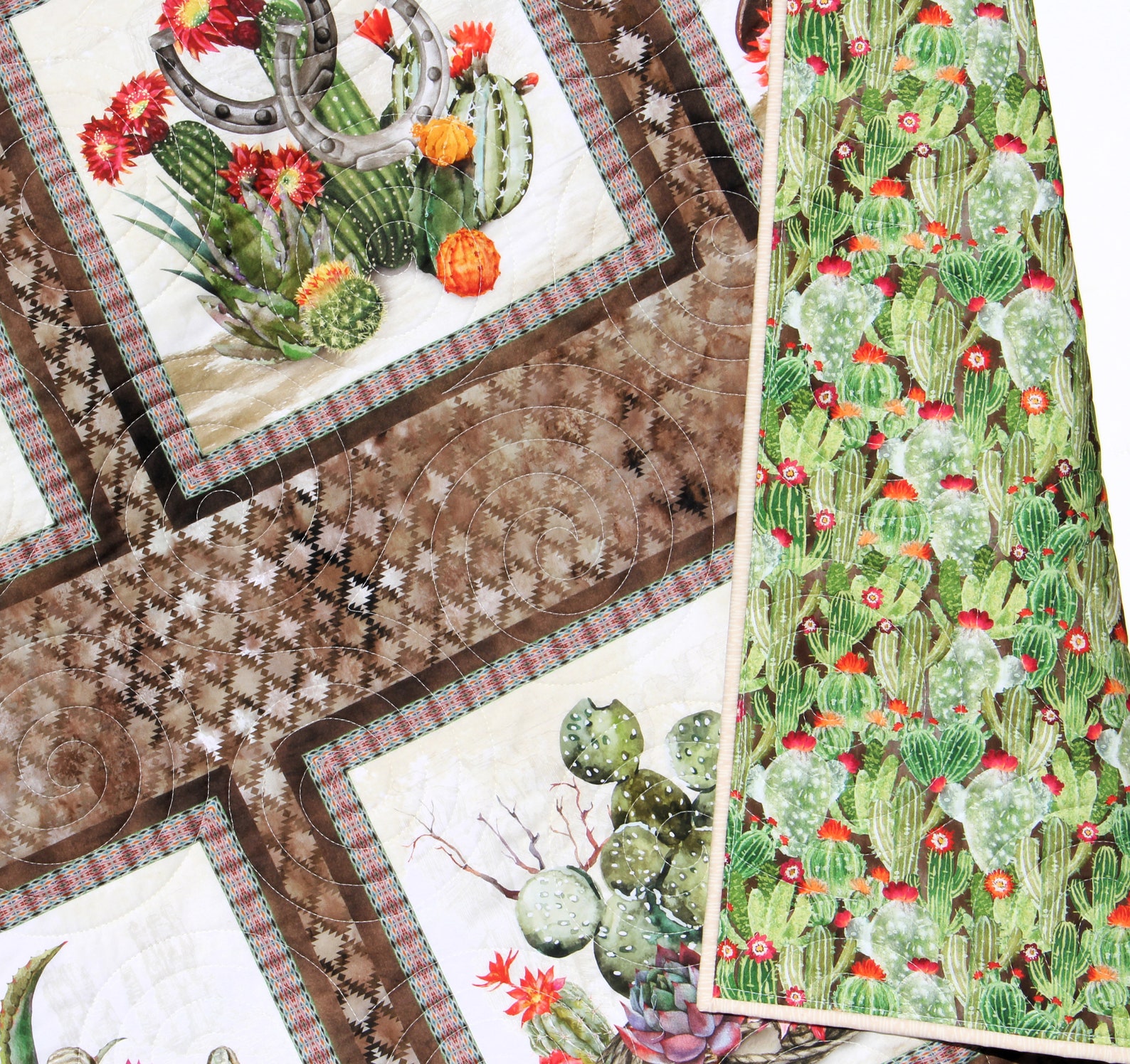Southwest Quilt Kit Western Theme Fabric Panel Pattern - Etsy